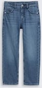TOM TAILOR Jungen Straight Jeans, blau, Uni, Gr. 158