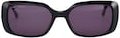 TOM TAILOR Damen Caree-Sonnenbrille, schwarz, Uni, Gr. ONESIZE