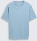 TOM TAILOR Herren Plus Size - Basic T-Shirt aus Baumwolle, blau, Uni, Gr. 2XL