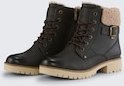 Thumbnail - TOM TAILOR Damen Wasserdichte Stiefel mit Fütterung, schwarz, Uni, Gr. 36