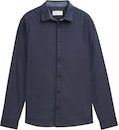 Thumbnail - TOM TAILOR Herren Fitted Hemd aus Baumwolle, blau, Uni, Gr. XXXL