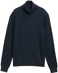 Thumbnail - TOM TAILOR Damen Basic Rollkragenpullover, blau, Uni, Gr. M