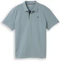 TOM TAILOR Herren Piqué Poloshirt aus Baumwolle, grün, Uni, Gr. L
