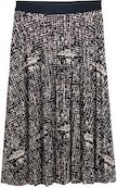 Thumbnail - TOM TAILOR Damen Plissee Midi-Rock, blau, Uni, Gr. 46