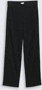 TOM TAILOR Damen TTMIA STRAIGHT Hose, schwarz, Uni, Gr. 38/32