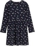 Thumbnail - TOM TAILOR Mädchen Mini-Kleid mit Allover-Print, blau, Gemustert, Gr. 104/110