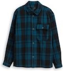 Thumbnail - TOM TAILOR DENIM Herren Overshirt Jacke in Woll-Optik, grün, Kariert, Gr. M