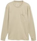 Thumbnail - TOM TAILOR DENIM Herren Relaxed Fit Langarmshirt mit Brusttasche, braun, Uni, Gr. XXL