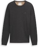 Thumbnail - TOM TAILOR Herren Strickpullover aus Baumwolle, grau, Uni, Gr. XXL
