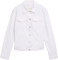 Thumbnail - TOM TAILOR Damen Jeansjacke mit Eingriffstaschen, weiß, Uni, Gr. L