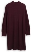 Thumbnail - TOM TAILOR Damen Plus Size - Strickkleid mit Stehkragen, rot, Meliert, Gr. 46