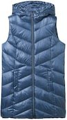Thumbnail - TOM TAILOR Damen Lange Steppweste mit Kapuze, blau, Uni, Gr. XXL