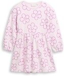 Thumbnail - TOM TAILOR Mädchen Sweatshirt-Kleid mit Blumenmuster, rosa, Geblümt, Gr. 116/122