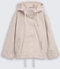 Thumbnail - TOM TAILOR DENIM Damen Ultralight Short Parka aus wasserabweisendem Material, grau, Uni, Gr. M