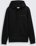 TOM TAILOR Herren Hoodie Sweatshirt, schwarz, Uni, Gr. M