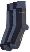 Thumbnail - TOM TAILOR Herren Socken im 4er-Pack, blau, Colour Blocking, Gr. 43-46
