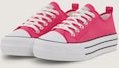 TOM TAILOR Damen Sneaker mit Plateau, rosa, Uni, Gr. 37