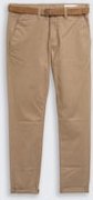 Thumbnail - TOM TAILOR DENIM Herren Chino Hose mit Gürtel, braun, Uni, Gr. 31/30
