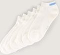 TOM TAILOR Damen Sneakersocken im 6er-Pack, blau, Uni, Gr. 39-42