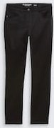 TOM TAILOR Damen TTEDDA SLIM Hose, schwarz, Uni, Gr. 38/30