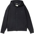 TOM TAILOR Jungen Oversize Sweatjacke mit Kapuze, schwarz, Uni, Gr. 176