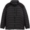 Thumbnail - TOM TAILOR Herren Plus Size - Hybrid Lightweight Steppjacke mit Stehkragen, schwarz, Uni, Gr. 2XL