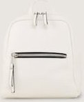Thumbnail - TOM TAILOR Damen TTTINNA Rucksack aus Lederimitat, weiß, Uni, Gr. ONESIZE