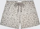 TOM TAILOR Damen Pyjama-Shorts mit Leo-Print, grau, Animalprint, Gr. XL/42