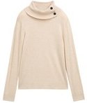 Thumbnail - TOM TAILOR Damen Strickpullover mit Rollkragen, braun, Uni, Gr. XXXL