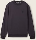 TOM TAILOR Jungen Basic Sweatshirt, grau, Uni, Gr. 164