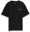 Thumbnail - TOM TAILOR DENIM Herren Relaxed Fit T-Shirt mit Print, bunt, Uni, Gr. L