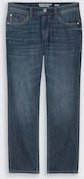 TOM TAILOR Herren TTMARVIN STRAIGHT Jeans, blau, Uni, Gr. 34/30