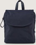 TOM TAILOR Damen TTSANSA M Rucksack mit Überschlag, blau, Uni, Gr. ONESIZE