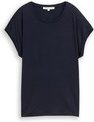 Thumbnail - TOM TAILOR DENIM Damen Loose Fit T-Shirt, blau, Uni, Gr. M