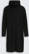 Thumbnail - TOM TAILOR Damen Cosy Kleid mit Waffelstruktur, schwarz, Uni, Gr. 40