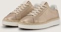 TOM TAILOR Damen Sneaker im Metallic-Look, gold, Uni, Gr. 36