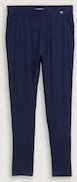 TOM TAILOR Damen Basic Pyjama-Hose, blau, Uni, Gr. XXL/44