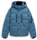 Thumbnail - TOM TAILOR Herren Puffer-Jacke mit abnehmbarer Kapuze, blau, Uni, Gr. XXL