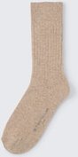 TOM TAILOR Damen Socken mit Kaschmir-Anteil, beige, Uni, Gr. 39-42