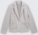 TOM TAILOR Damen Slim Fit Blazer in Melange-Optik, bunt, Meliert, Gr. XXXL