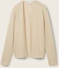 TOM TAILOR Damen Basic Cardigan, braun, Uni, Gr. M