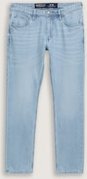 TOM TAILOR DENIM Herren TTAEDAN STRAIGHT Jeans aus Baumwolle, blau, Uni, Gr. 29/32