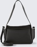 Thumbnail - TOM TAILOR Damen TTROWAN Schultertasche aus Lederimitat, schwarz, Uni, Gr. ONESIZE