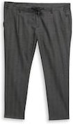 TOM TAILOR Herren Plus Size - Regular Fit Chino Hose, schwarz, Uni, Gr. 3XL