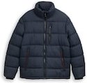 Thumbnail - TOM TAILOR Herren Puffer-Jacke aus wasserabweisendem Material, blau, Uni, Gr. L