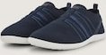 TOM TAILOR Damen Sneaker mit elastischem Schaft, blau, Uni, Gr. 40