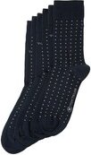 TOM TAILOR Herren Socken im 6er-Pack, blau, Gepunktet, Gr. 39-42