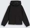 TOM TAILOR Jungen Windbreaker mit Reflektoren, schwarz, Uni, Gr. 128