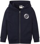 Thumbnail - TOM TAILOR Jungen Kapuzen Hoodie mit Logoprint, blau, Logo Print, Gr. 116/122