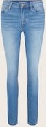 TOM TAILOR Damen TTALEXA SKINNY Jeans, blau, Uni, Gr. 30/32